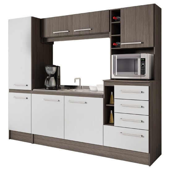 Cozinha Compacta Decibal Lara, 7 Portas Colombo # Cozinha Compacta Civardi Cozinha Compacta Decibal Lara, 7 Portas Colombo # Cozinha Compacta Civardi