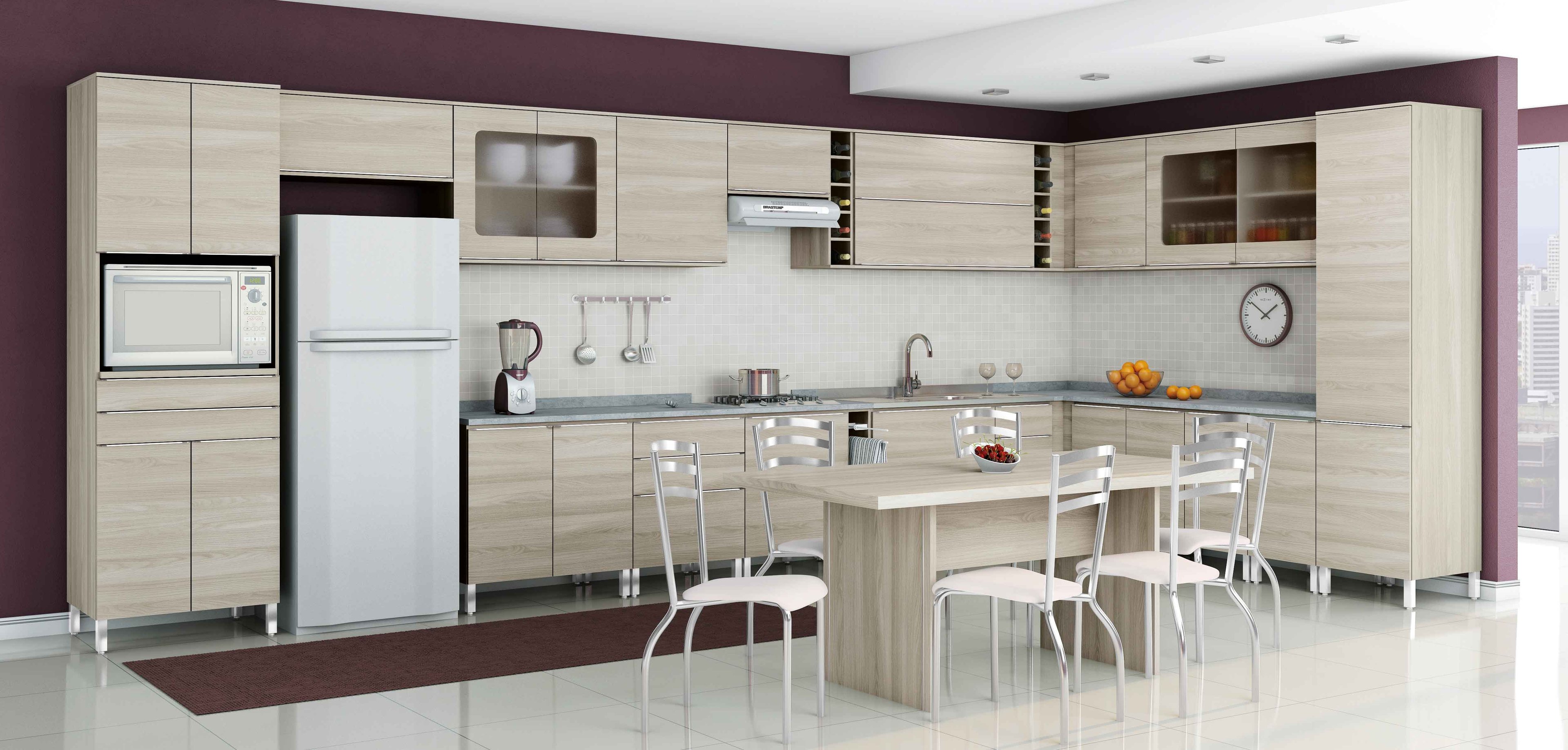 Nicho De Cozinha Nichos Abertos Embaixo Da Ilha Central Facilitam O Nicho De Cozinha Nichos Abertos Embaixo Da Ilha Central Facilitam O