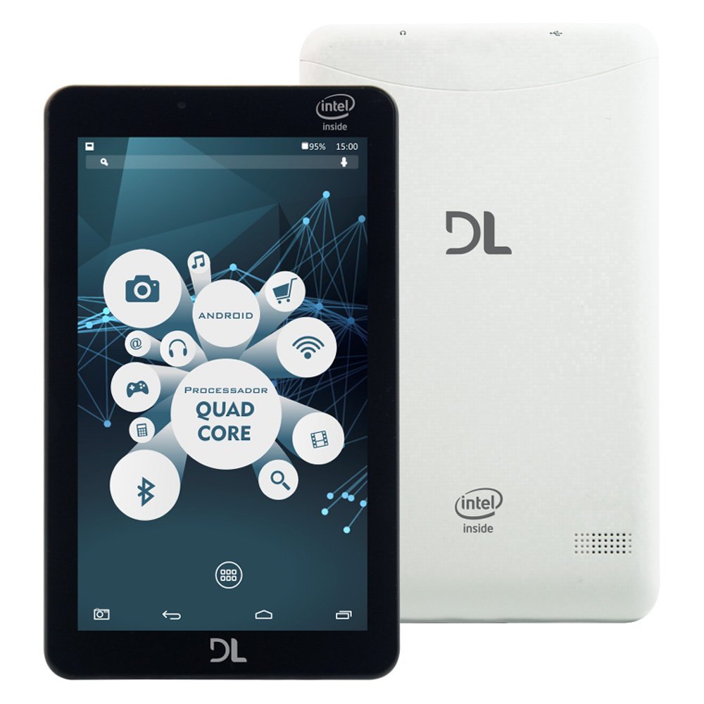 Tablet DL X Quad Pro 8GB Wi Fi Bluetooth Branco TX 325BRA Colombo