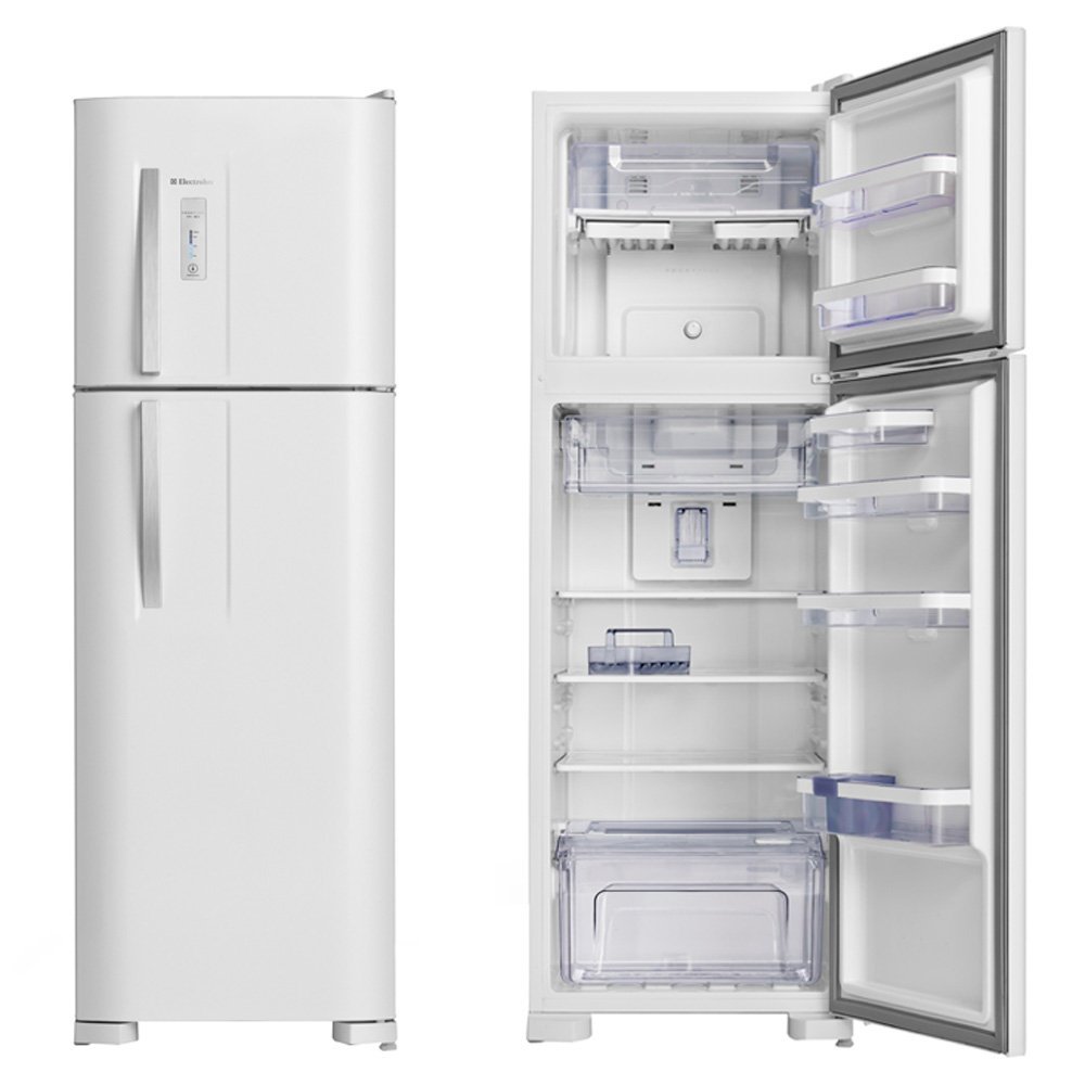 Refrigerador Geladeira Electrolux Portas Frost Free L Branco