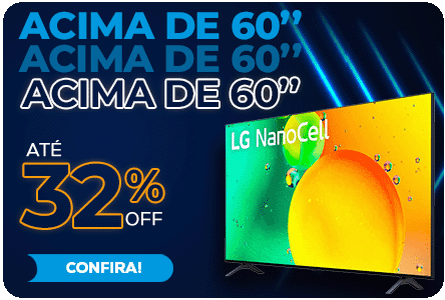 3- TV acima de 60