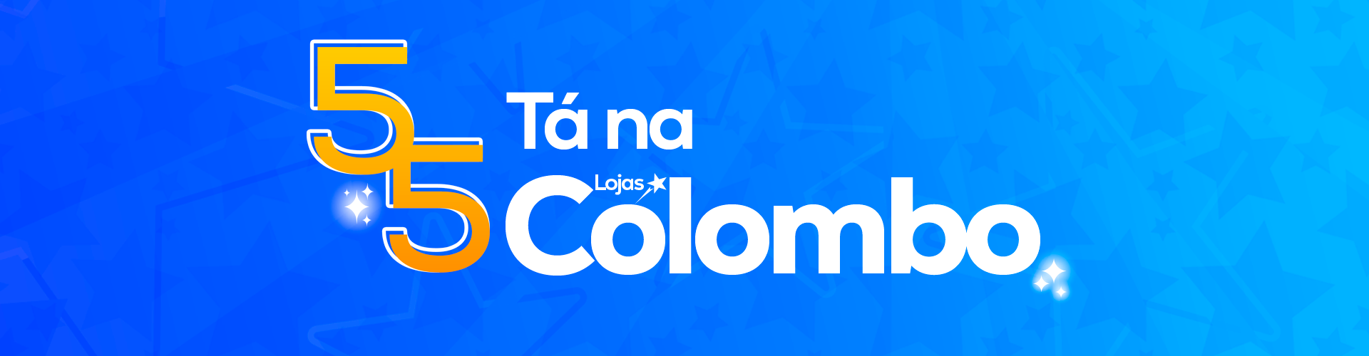 Banner promocional 05.05 A Melhor Liquidação Lojas Colombo