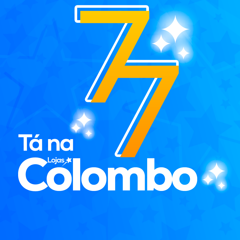 Banner promocional 07.07 A Melhor Liquidação Lojas Colombo