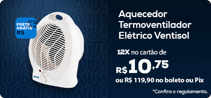 Quinta-UAU Aquecedor-Termoventilador