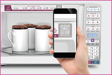 Receita na palma da mão