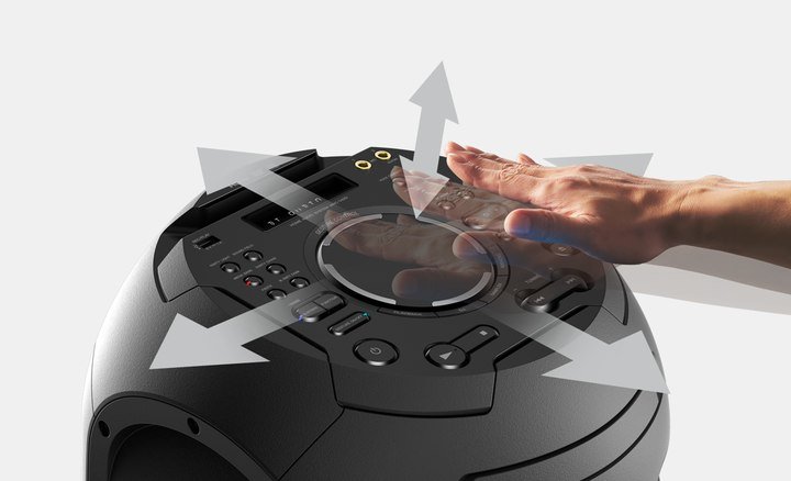 Transforme-se em DJ com o controle por gestos
