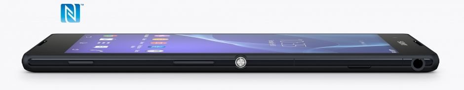 O novo celular Android Xperia T2 Ultra Dual permite que você se conecte sem fio a uma ampla variedade de dispositivos por NFC.