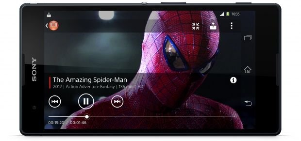 O novo celular Android Xperia T2 Ultra Dual é elegante, portátil e leve.