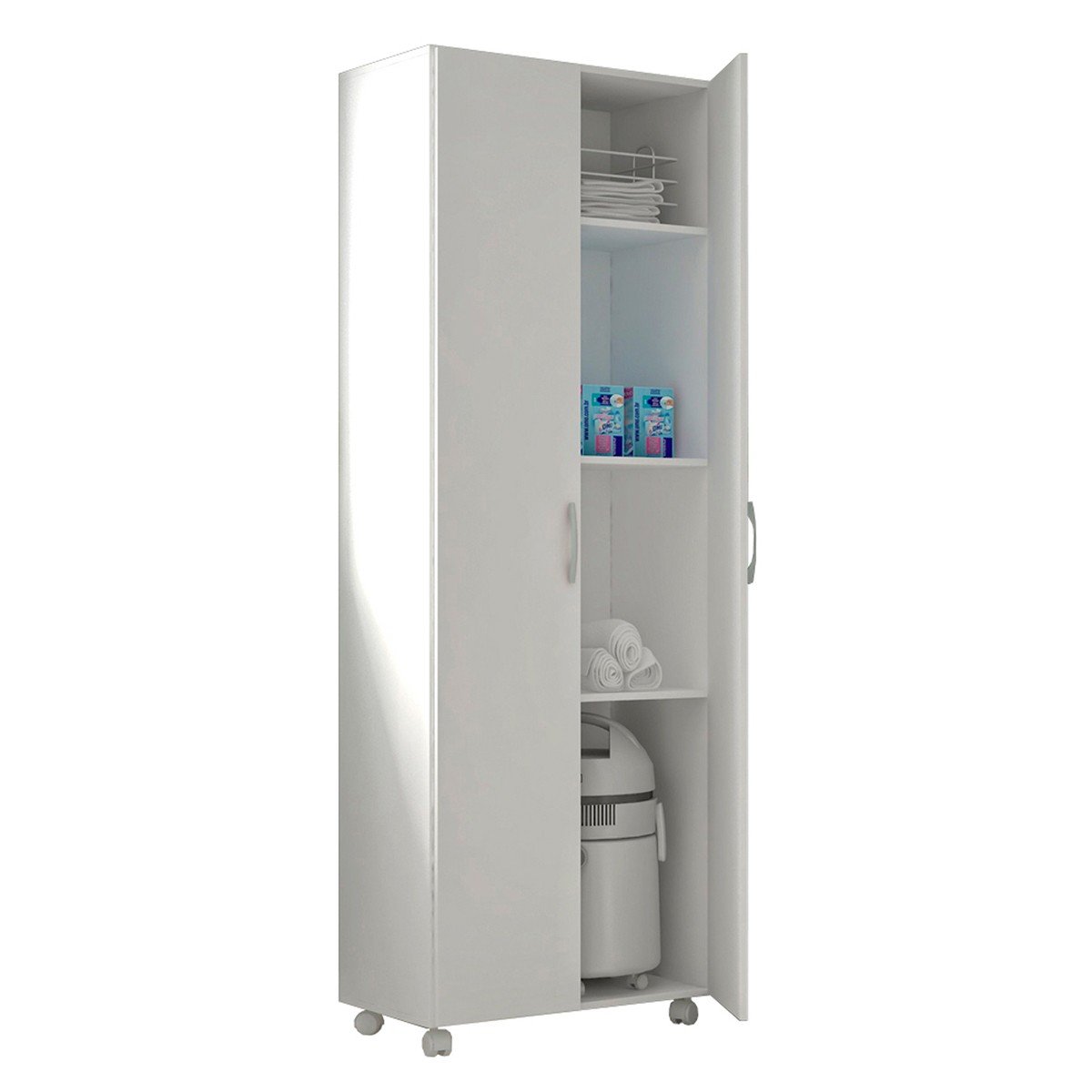 Armario Multiuso 2 Portas Bs 01 06a Brv Moveis Colombo
