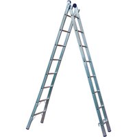 Escada 2x8 Alumínio Extensível - Mor