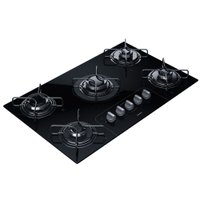 Cooktop a Gás 5 Bocas Consul Facilite, Mesa de Vidro - CD075AE