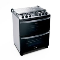 Fogão de Piso Brastemp 5 Bocas Branco Duplo Forno - BFD5NCB