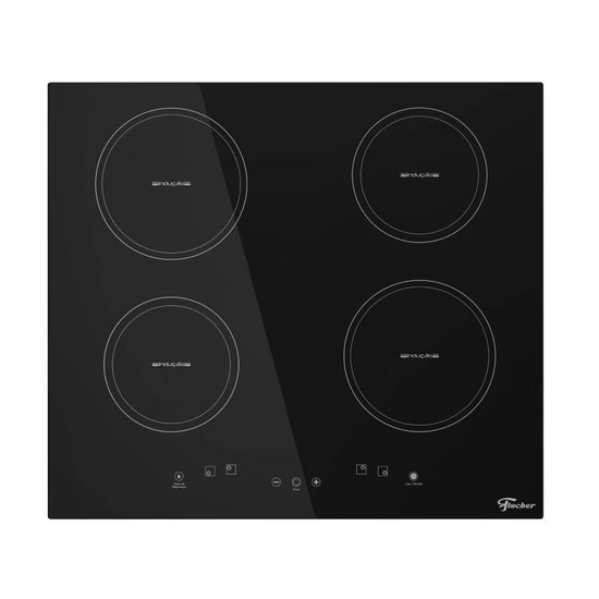Cooktop Fischer 4 Bocas Vitrocerâmico por Indução