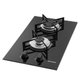Cooktop a Gás 2 Bocas Suggar, Mesa de Vidro, Chama Rápida - FG2002VP