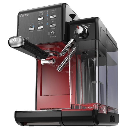 Cafeteira Expresso Oster PrimaLatte II Vermelha 220V