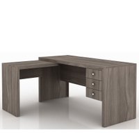 Mesa para Escritório 3 Gavetas ME4106 - Tecno Mobili - Carvalho