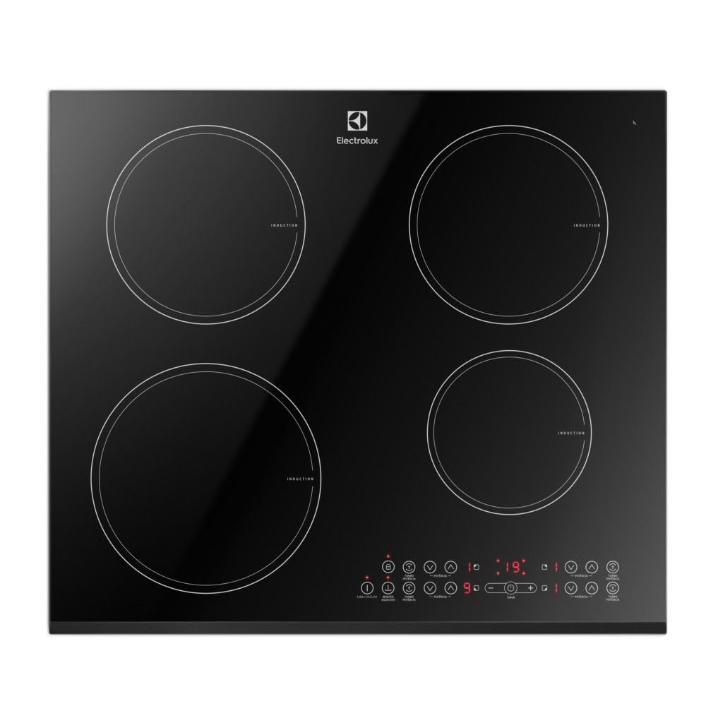 Cooktop Electrolux 4 Bocas Vidro Indução IC60 Colombo