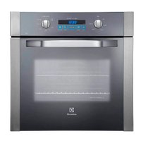 Forno a Gás de Embutir Electrolux Touch Inox 73L OG8DX