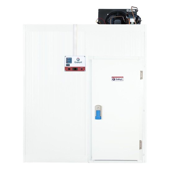 Câmara Fria Gallant 3C-ECP 2x3 Painéis Congelado Standard com Piso Pain com Cond Elgin