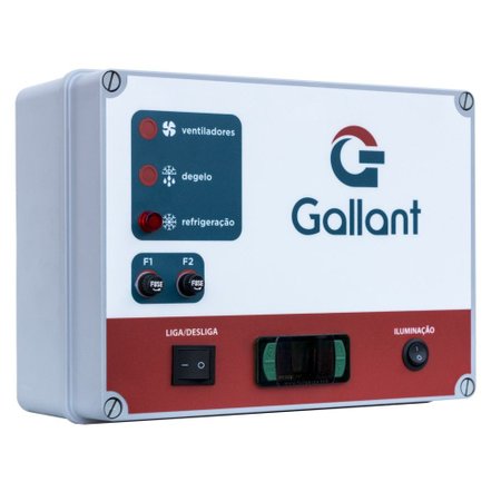 Câmara Fria Gallant 08R-DSP 5x5 Painéis Resfriado Standard sem Piso Pain com Cond Danf