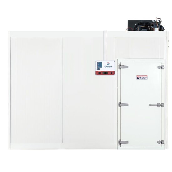 Câmara Fria Gallant 3x4 Resfriado s/ Piso Cond Elgin 220v/3F