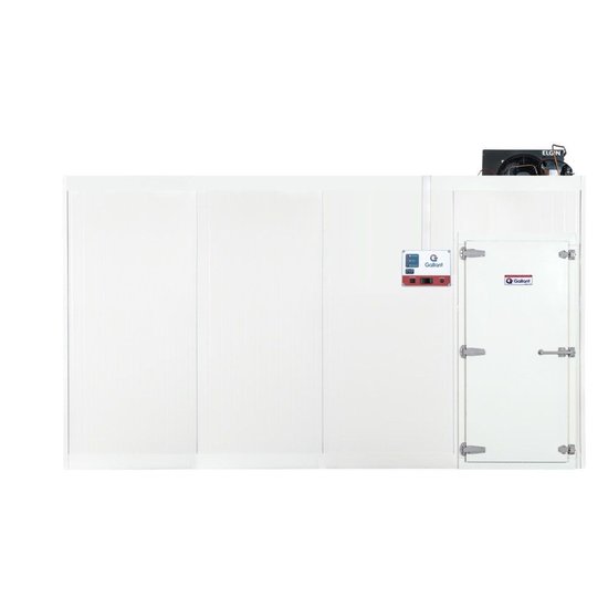 Câmara Fria Gallant 07R-ESP 4x5 Painéis Resfriado Standard sem Piso Pain Com Cond Elgin