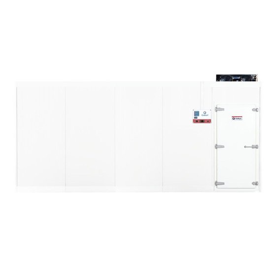 Câmara Fria Gallant 08C-ECP 5x5 Painéis Congelado Standard com Piso Pain com Cond Elgin