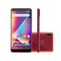 Smartphone Multilaser MS60Z 2GB RAM, 16GB + Cartão Memória 32GB, Preto/Vermelho - NB742