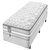 Conjunto Box Solteiro Molas Ensacadas Americanflex Bed Gel 100x200x73cm