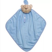 Naninha Com Pelúcia E Prendedor De Chupeta Azul - Bambi