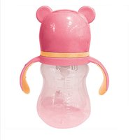 Copo Com Alça Buba Rosa Urso 180 Ml - Buba