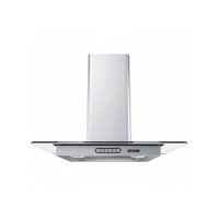 Coifa Parede Vidro Reto Slim Inox 4 e 5 Bocas 60cm - Fogatti