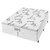Conjunto Box Super King Molas Ensacadas Americanflex Bio Bambu 193x203x63cm