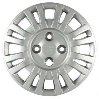 Calota Grid Aro 13 Prata Fiat Uno Fire 2004 a 2005 Unidade