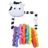 Chocalho Argolas Coloridas Vaquinha - Buba