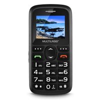 Celular Vita Dual Chip, Tela 1,8,  Usb Bluetooth, Preto Multilaser - P9048