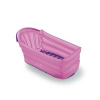 Banheira Inflável Bath Buddy Rosa BB206 - Multikids