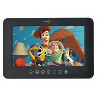 Tela LCD Portátil para Encosto de Cabeça Kx3 9 Pol Dvd Usb Sd com Controle Multifuncional