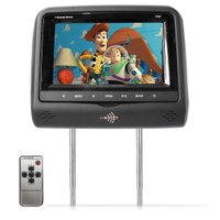 Encosto de Cabeça Kx3 Tela LCD 7 Tipo Escravo Com Controle Grafite