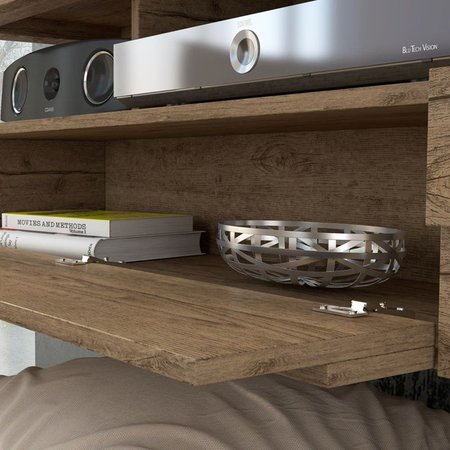 Painel Bancada Suspensa Para TV até 60 Pol. Lana 1.8 - Madetec