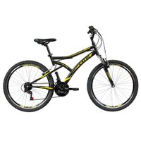 Bicicleta Aro 26 - 21 Marchas com Suspensão Dianteira Andes Mountain Bike Preta - Caloi