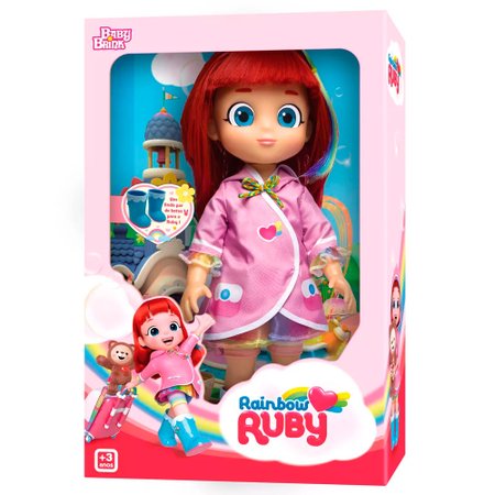 Boneca Rainbow Ruby - Baby Brink