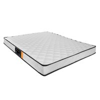 Colchão Castor Solteiro Montblanc Double Face D45 120x203x18cm Branco e Preto