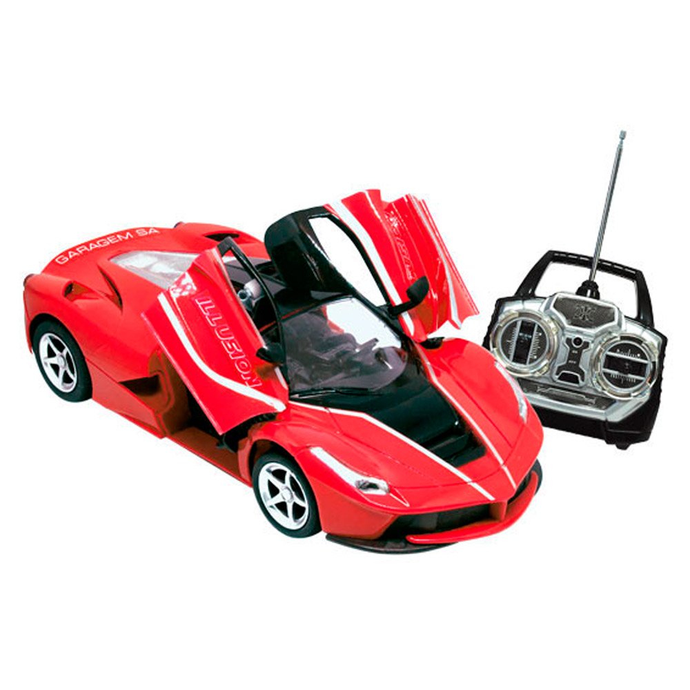 Carrinho de Controle Remoto Illusion Vermelho Candide Colombo