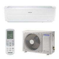 Ar Condicionado Split Wind Free 8-Polos 12000 BTUs Samsung Digital Inverter Quente/Frio - AR12NSPXBWKXAZ