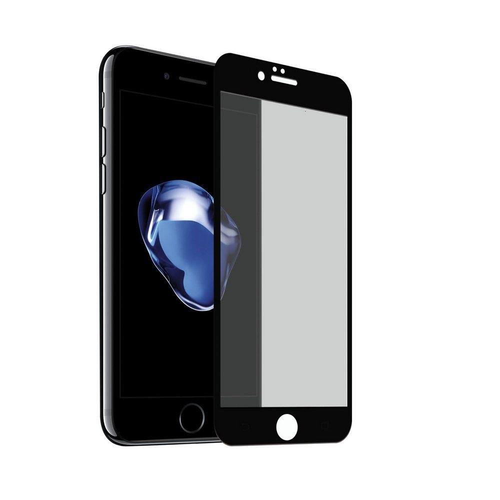 Película Coverage Color para iPhone 7 Plus - Preta - Gorila Shield