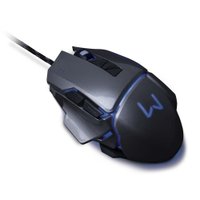 Mouse Gamer 3200 Dpi Grafite Usb Warrior - MO262