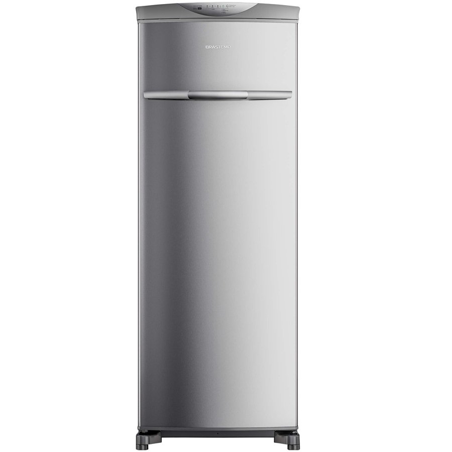 Freezer Vertical Brastemp Flex Frost Free 228 Litros Inox