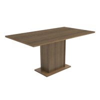 Mesa Madesa Retangular Tampo de Madeira 5275 Rustic