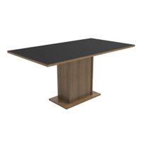 Mesa Madesa Retangular Tampo de Madeira 5275